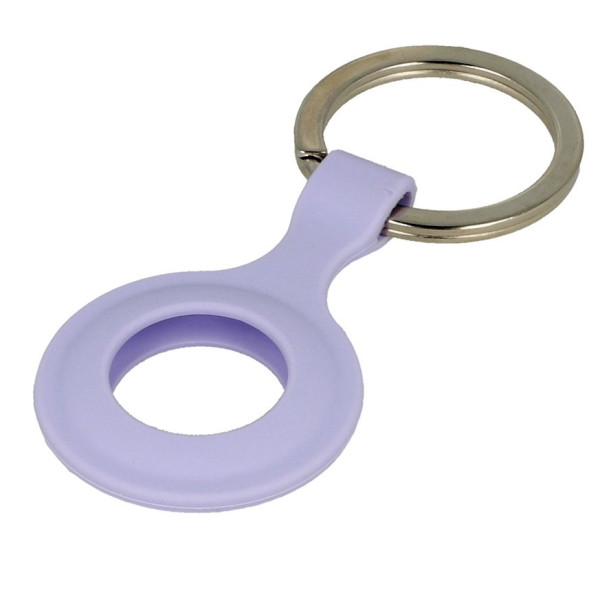 Θήκη Μπρελόκ για Apple AirTag Silicone Key Ring Purple