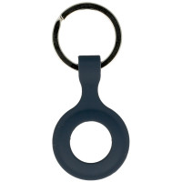 Θήκη Μπρελόκ για Apple AirTag Silicone Key Ring black