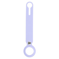 SILICONE LOOP FOR AIRTAG PURPLE