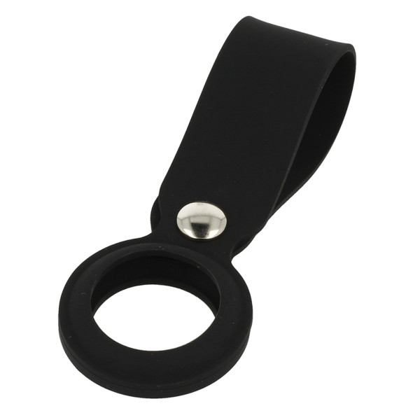 SILICONE LOOP FOR AIRTAG BLACK