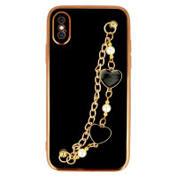 Θήκη Σιλικόνης Trend Chain Case 3 Για Apple iPhone X/Xs Black