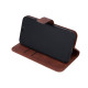 Θήκη Book Smart Velvet για Apple iPhone 15 Pro Brown