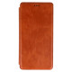 Razor Leather Book Case For Samsung Galaxy A22 5G Brown