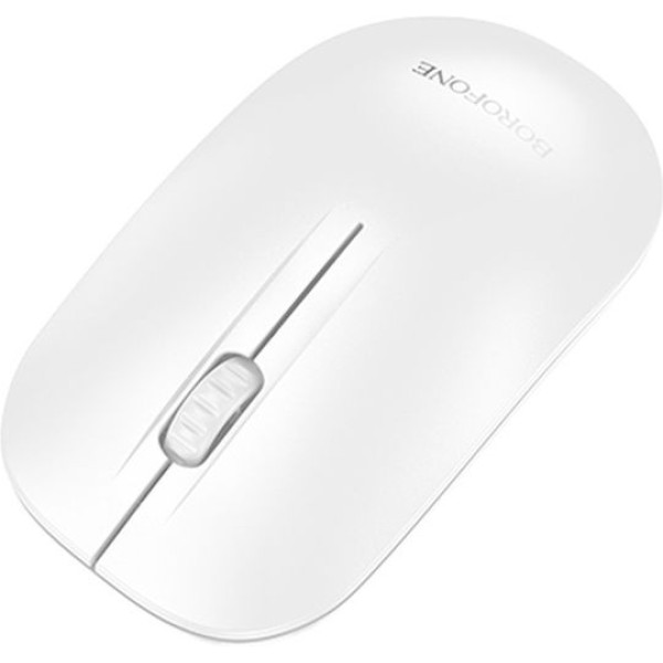 Borofone BG14 Planet Ασύρματο Ποντίκι Λευκό
