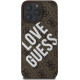 Guess 4g Big Love Back Cover Δερματίνης / Δερμάτινο Καφέ (iPhone 16 Pro Max) GUHMP16XP4PLGWW Guess 4g Big Love Back Cover Δερματίνης / Δερμάτινο Καφέ (iPhone 16 Pro Max) GUHMP16XP4PLGWW